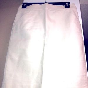 JCrew Cream Pencil Skirt